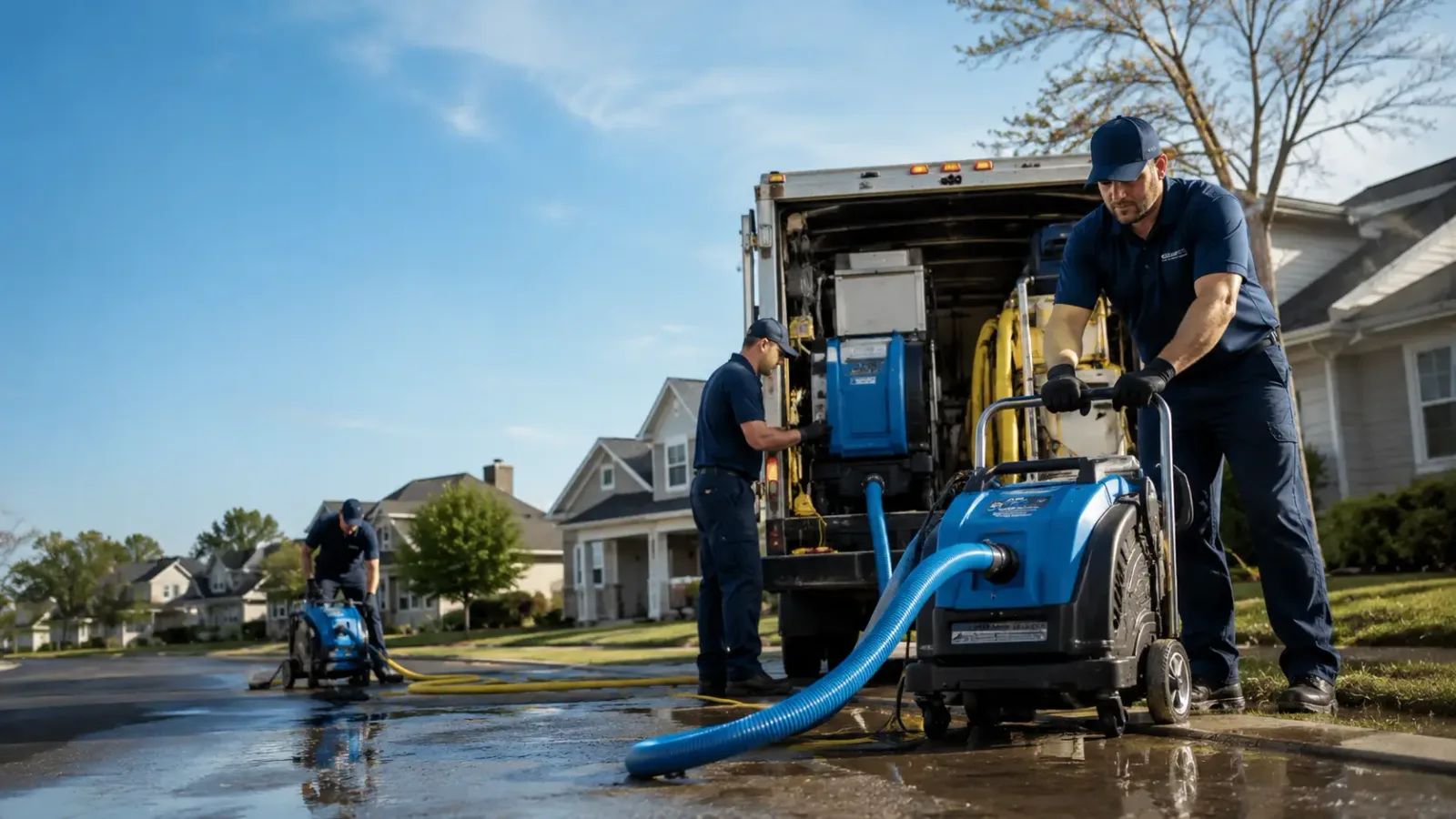 Flood Damage Cleanup in Junior, WV